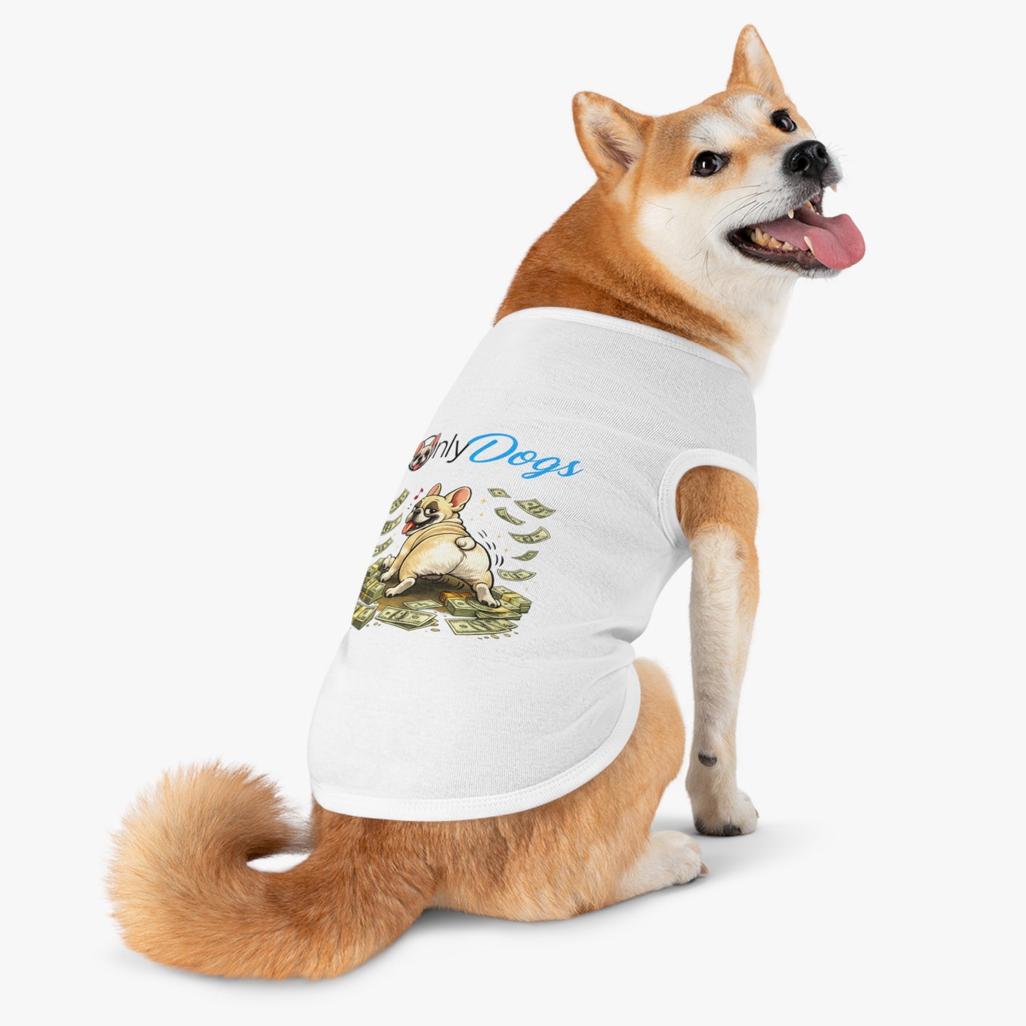 Only Dogs Frenchie Tank — Cute French Bulldog Pet Shirt