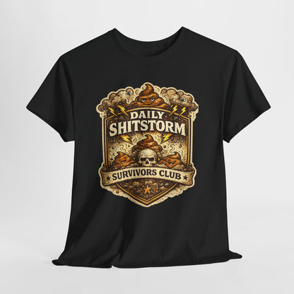 Daily Shitstorm Survivors Club T‑Shirt