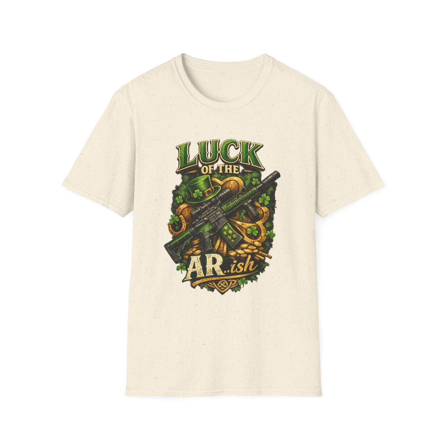 Luck of the AR-ish T-Shirt – St. Patrick’s Day AR-Style Rifle Graphic Tee