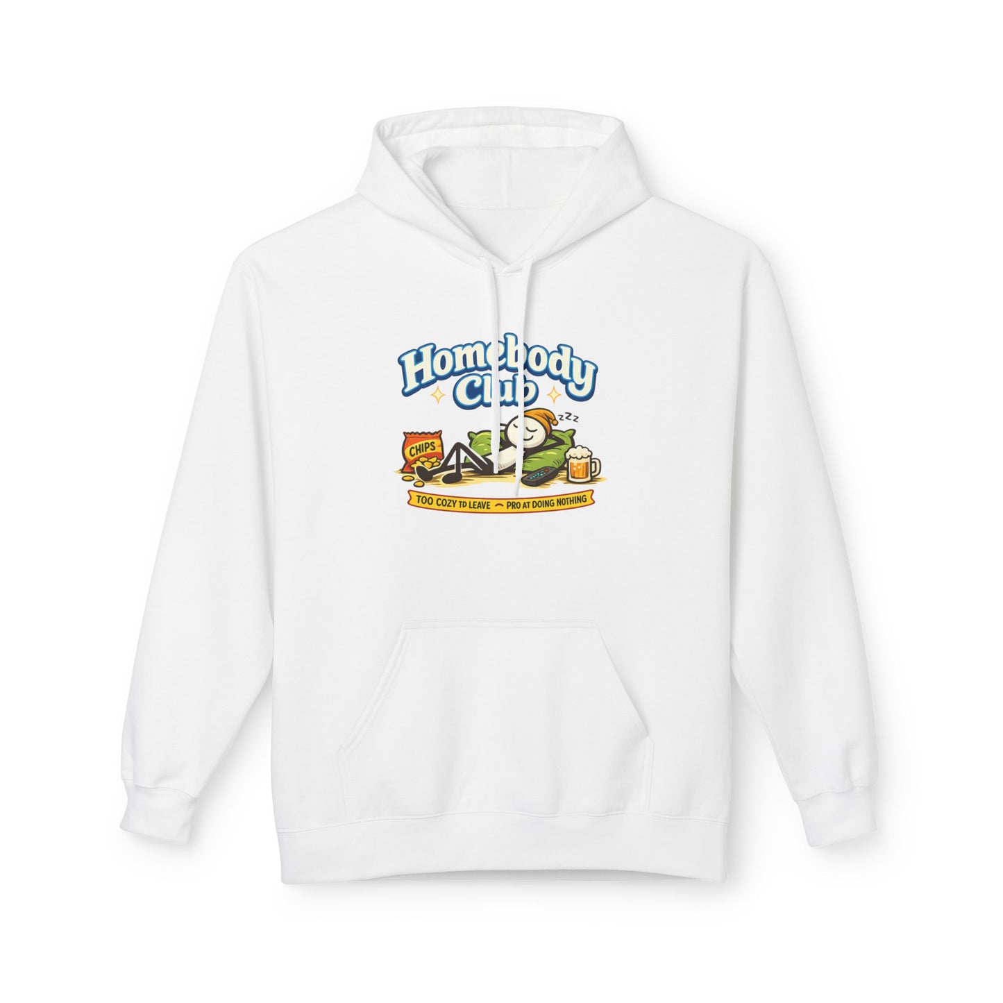 Homebody Club Hoodie — Vintage Surf & Chill Graphic Pullover