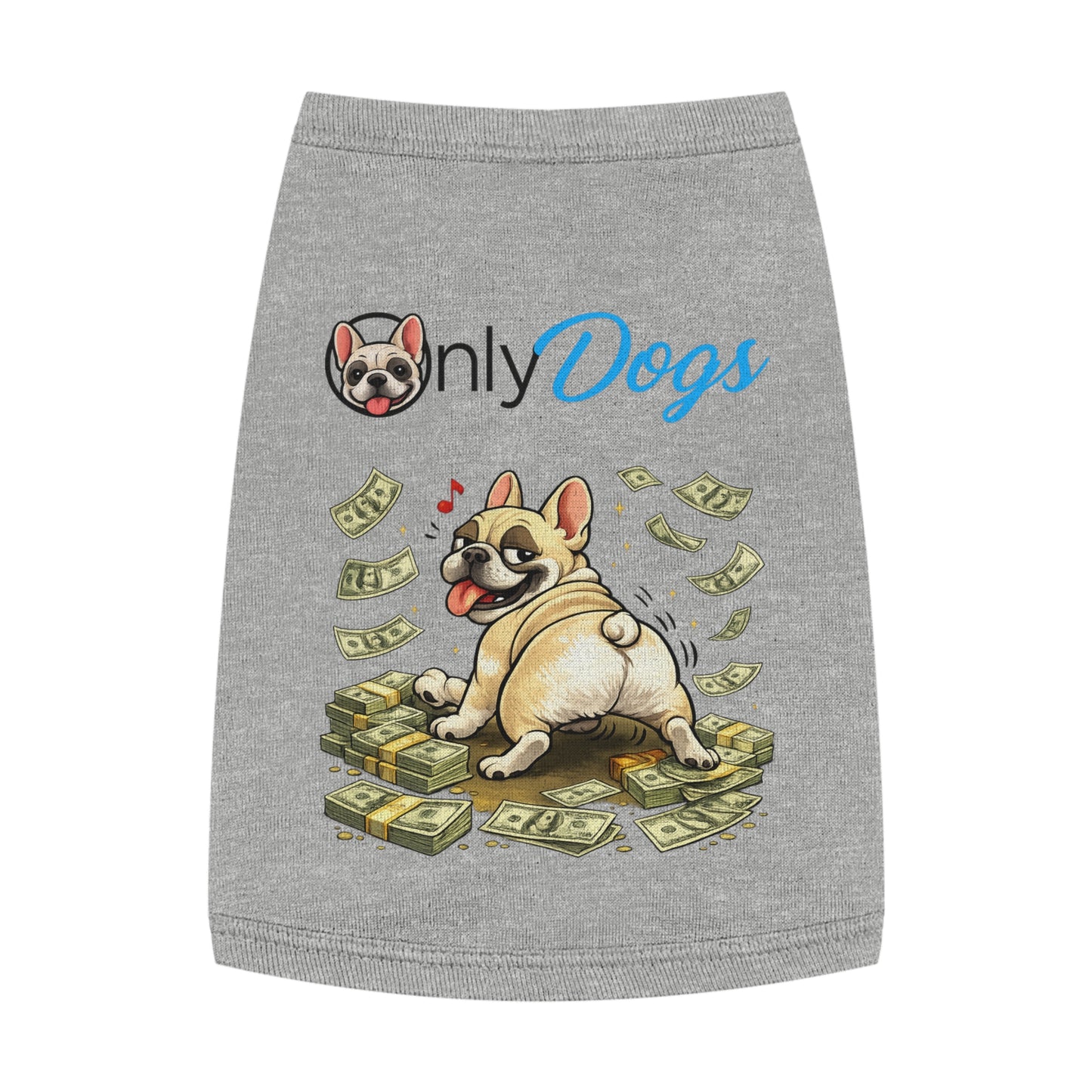 Only Dogs Frenchie Tank — Cute French Bulldog Pet Shirt