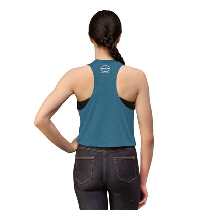 Anti-Social Butterfly Women's Crop Top — Grunge Butterfly Graphic Tank