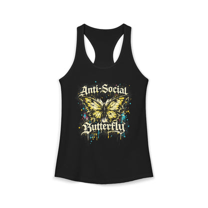 Women's Anti-social Racerback Tank
