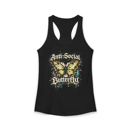 Women's Anti-social Racerback Tank