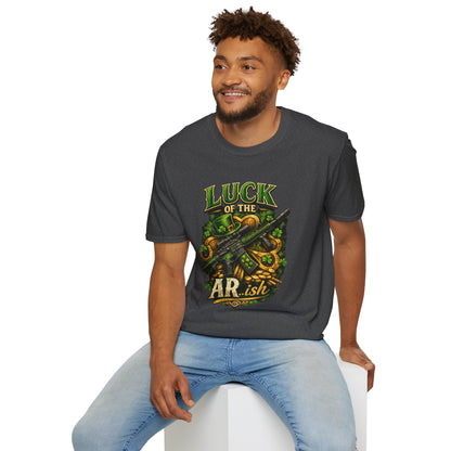 Luck of the AR-ish T-Shirt – St. Patrick’s Day AR-Style Rifle Graphic Tee