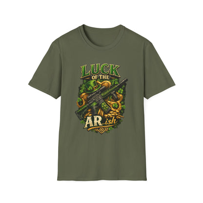 Luck of the AR-ish T-Shirt – St. Patrick’s Day AR-Style Rifle Graphic Tee