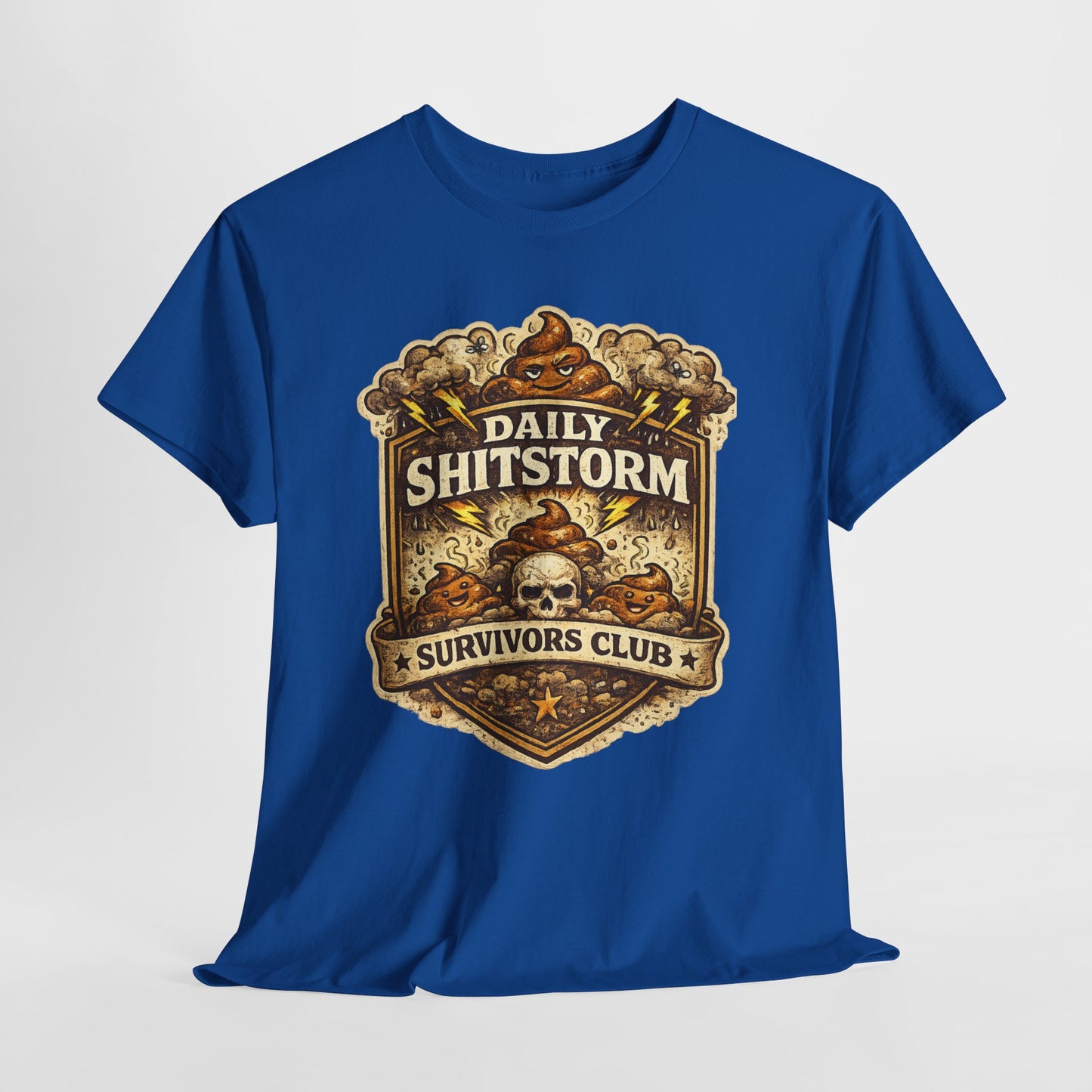 Daily Shitstorm Survivors Club T‑Shirt