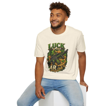 Luck of the AR-ish T-Shirt – St. Patrick’s Day AR-Style Rifle Graphic Tee
