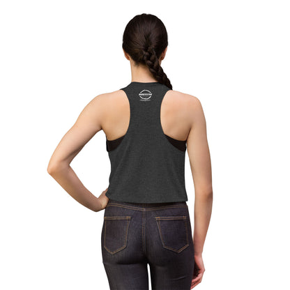 Anti-Social Butterfly Women's Crop Top — Grunge Butterfly Graphic Tank