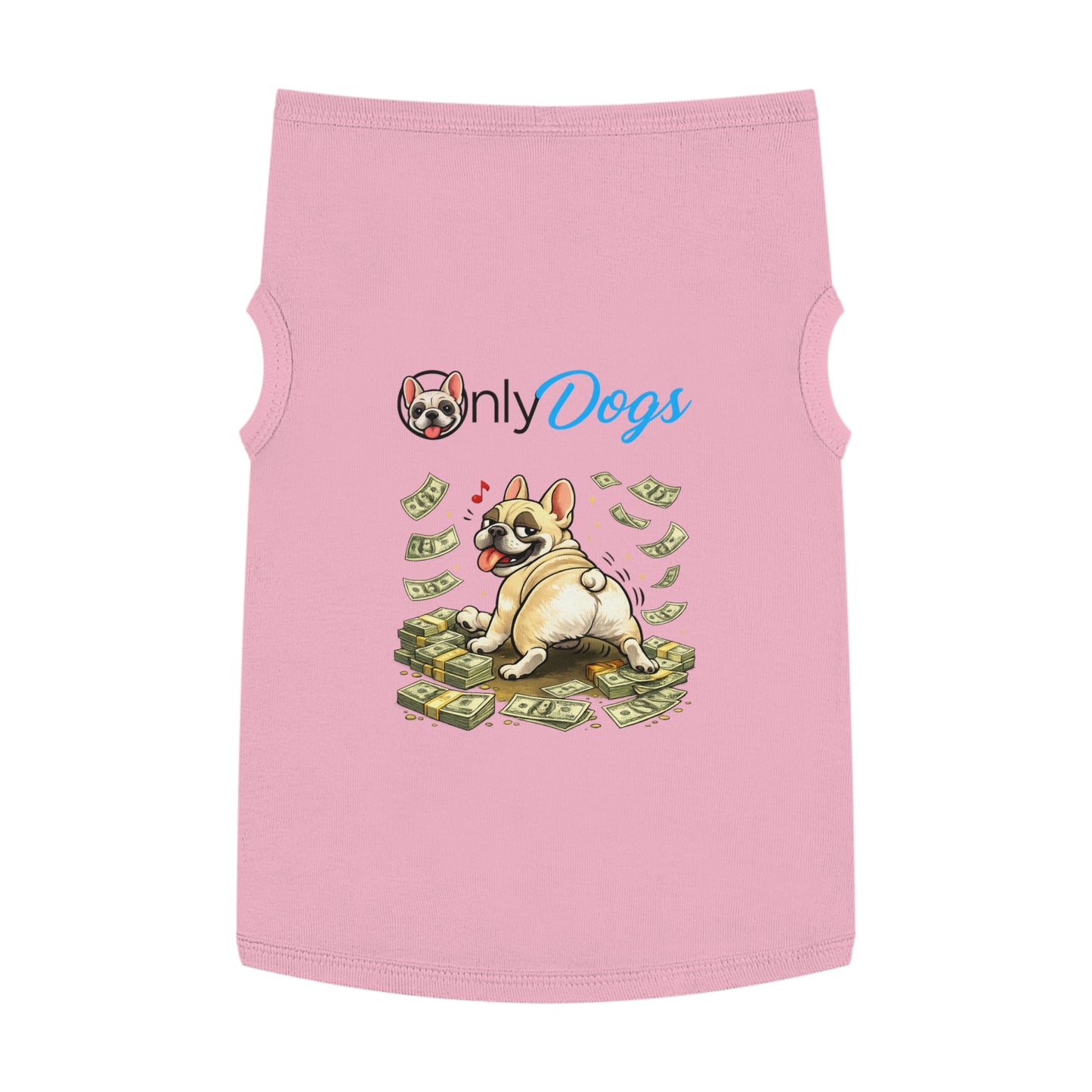 Only Dogs Frenchie Tank — Cute French Bulldog Pet Shirt