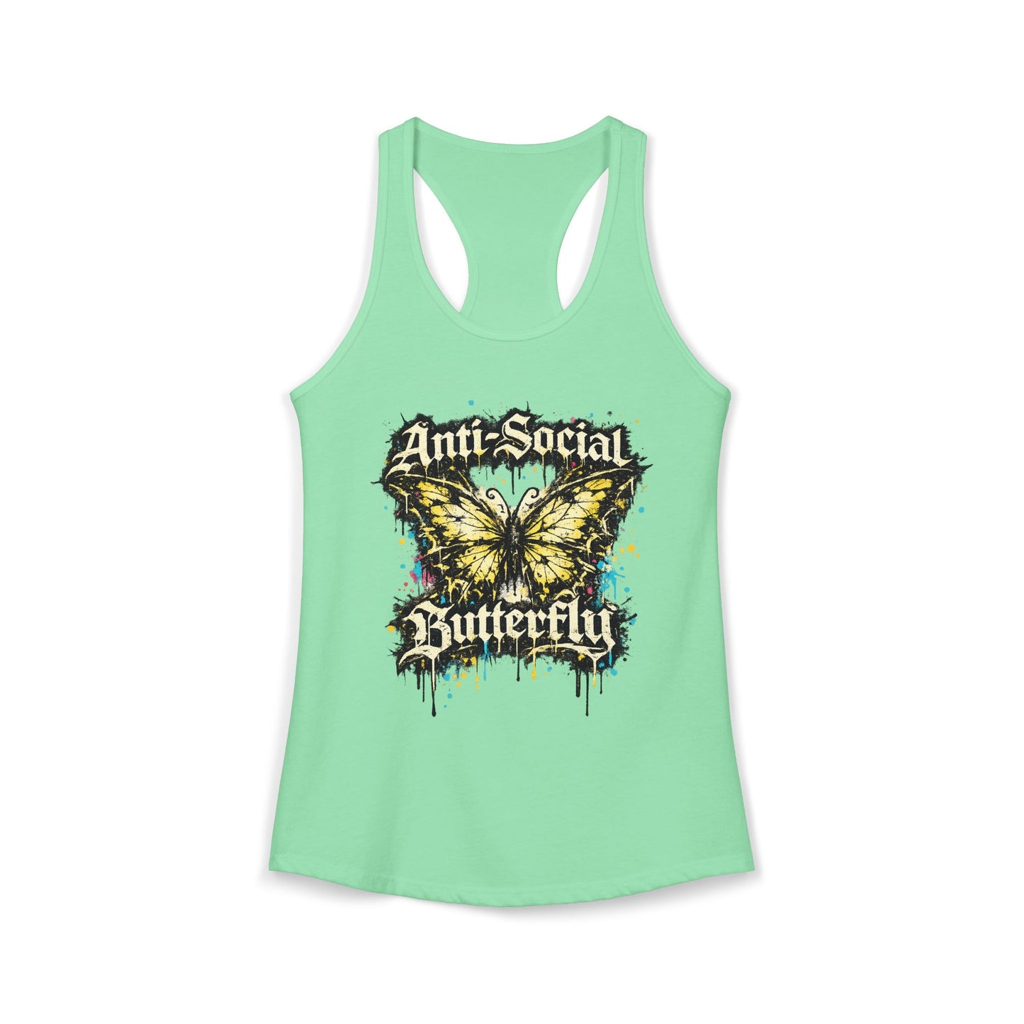 Women's Anti-social Racerback Tank