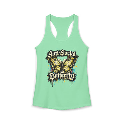 Women's Anti-social Racerback Tank