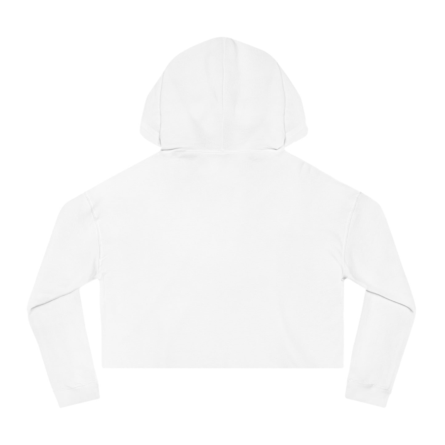 Anti-Social Butterfly Cropped Hoodie — Women's Graphic Sweatshirt