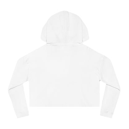 Anti-Social Butterfly Cropped Hoodie — Women's Graphic Sweatshirt