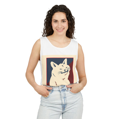 Cat 'I Love This Job!' Tank Top