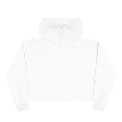 I Prefer The Psycho Path Cropped Hoodie — Retro Funny Graphic Crop Hoodie