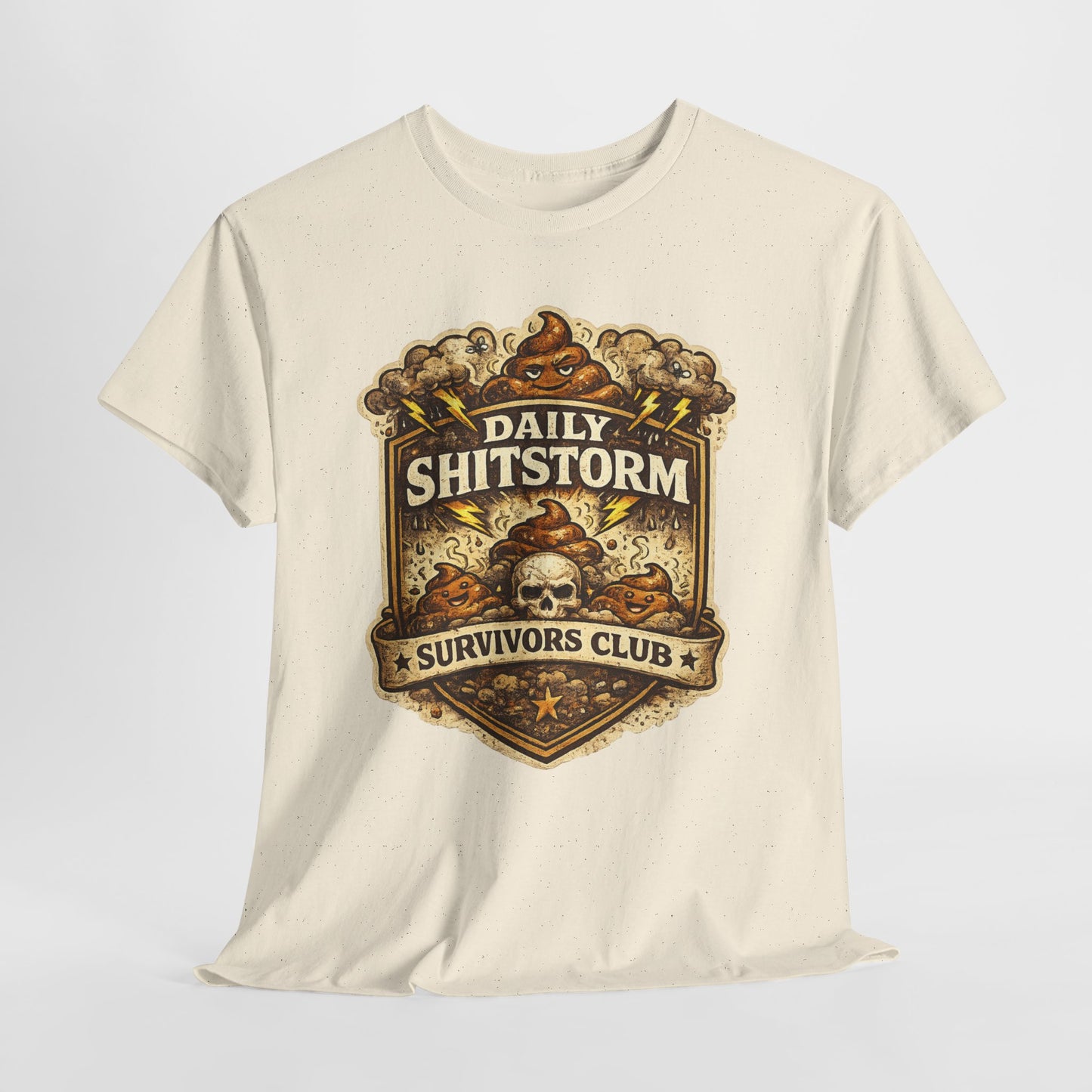 Daily Shitstorm Survivors Club T‑Shirt