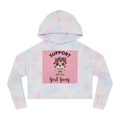 Support Your Local Girl Gang Cropped Hoodie