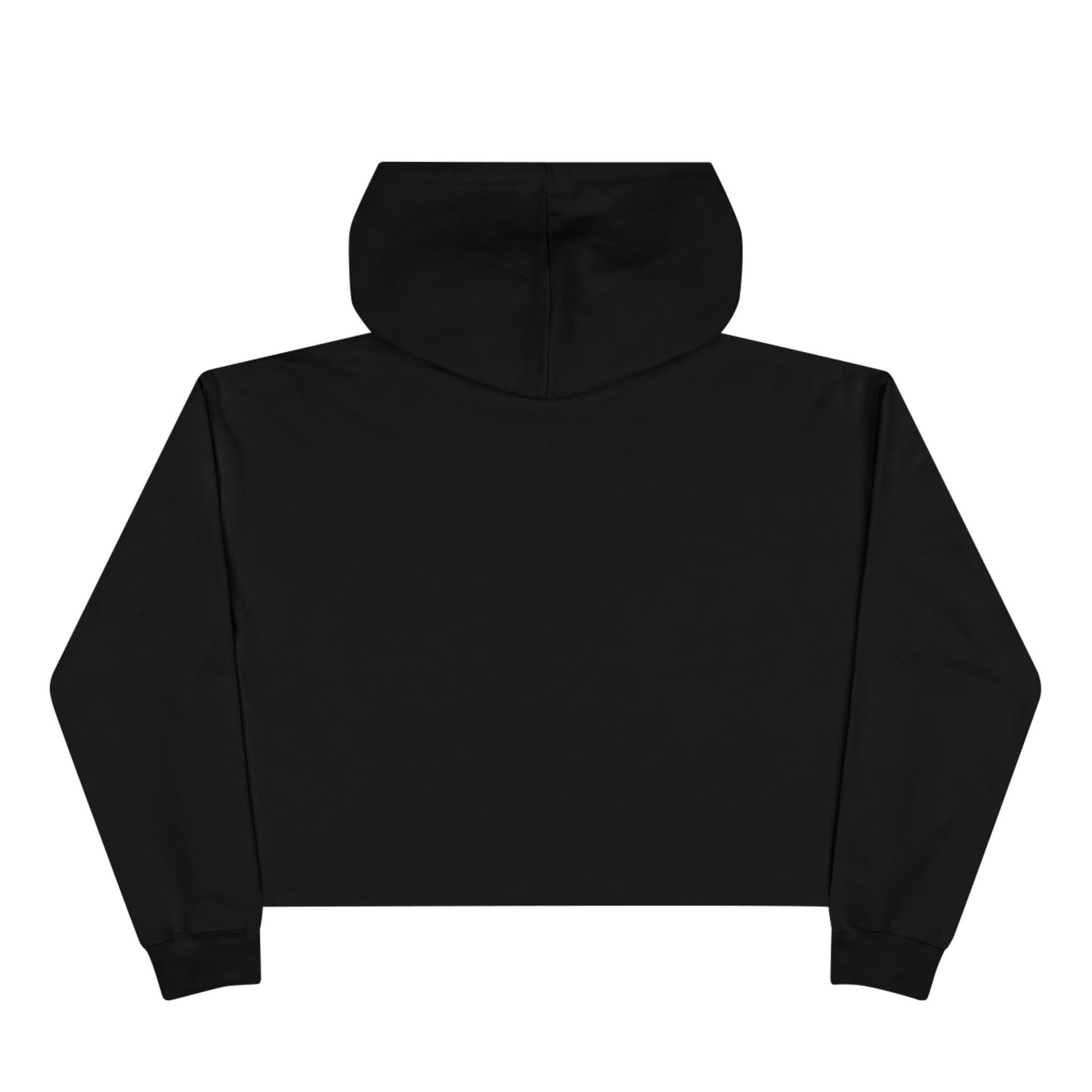 I Prefer The Psycho Path Cropped Hoodie — Retro Funny Graphic Crop Hoodie