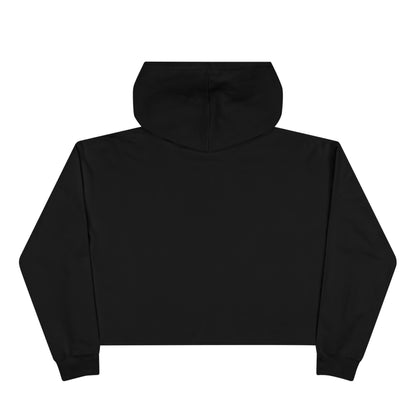 I Prefer The Psycho Path Cropped Hoodie — Retro Funny Graphic Crop Hoodie