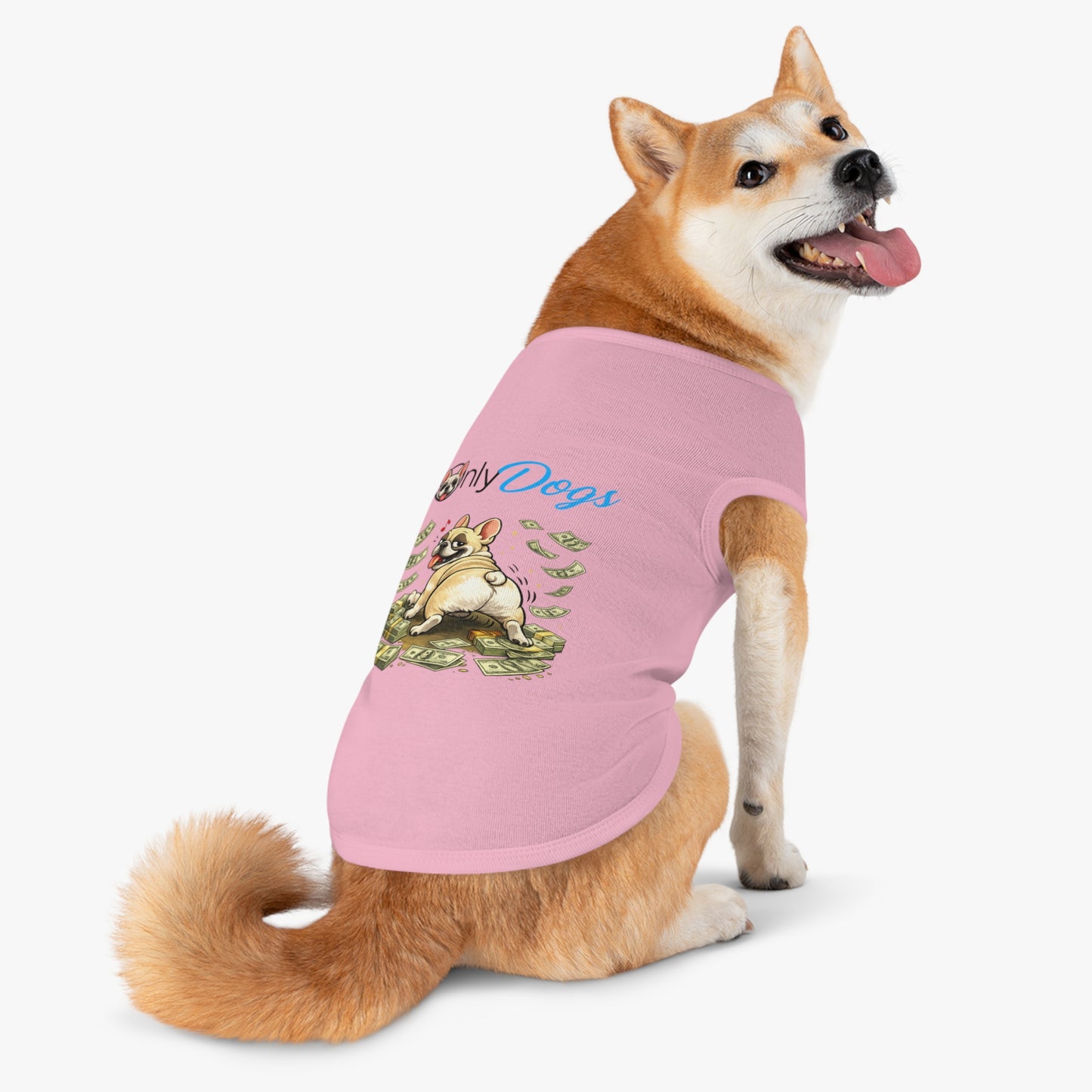 Only Dogs Frenchie Tank — Cute French Bulldog Pet Shirt