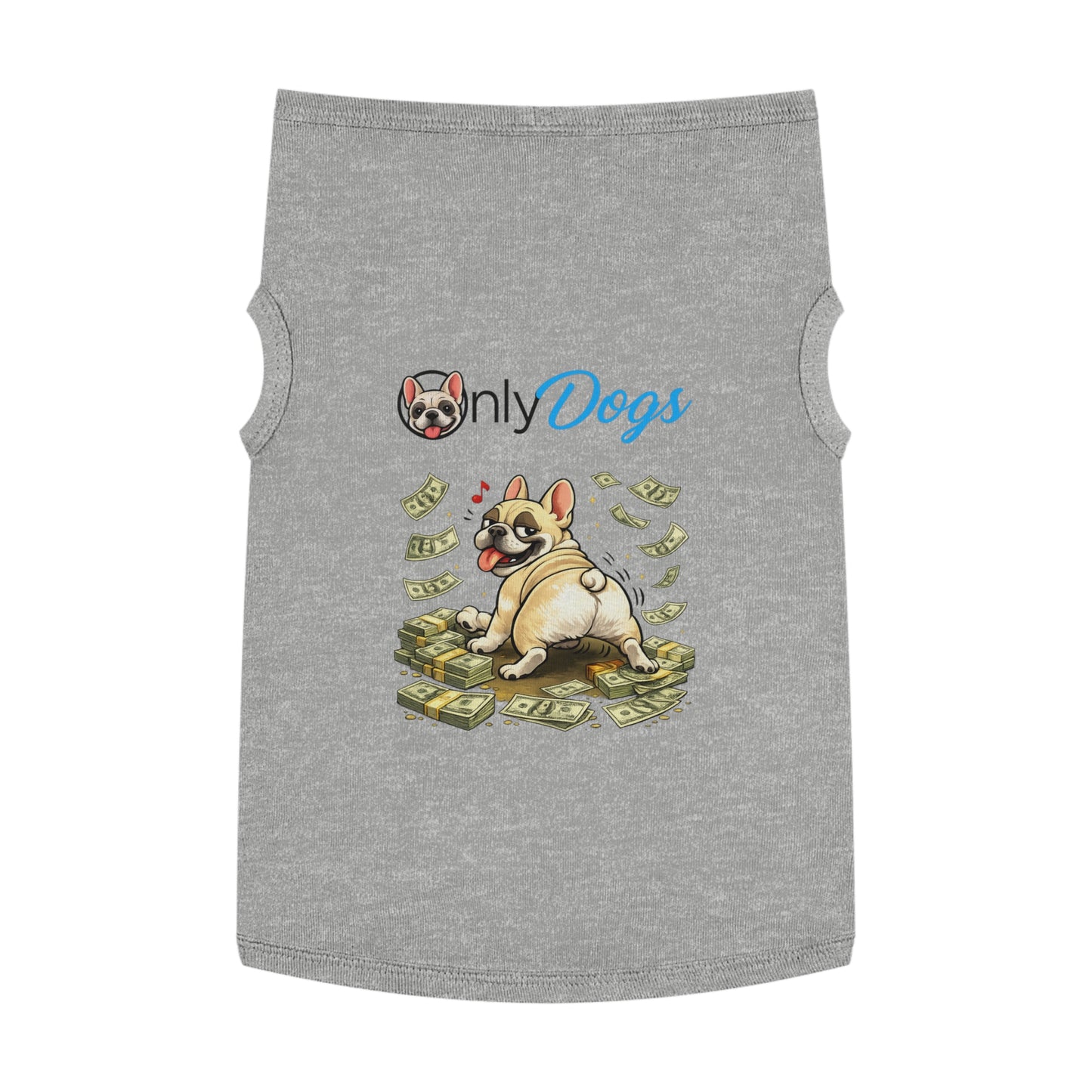Only Dogs Frenchie Tank — Cute French Bulldog Pet Shirt