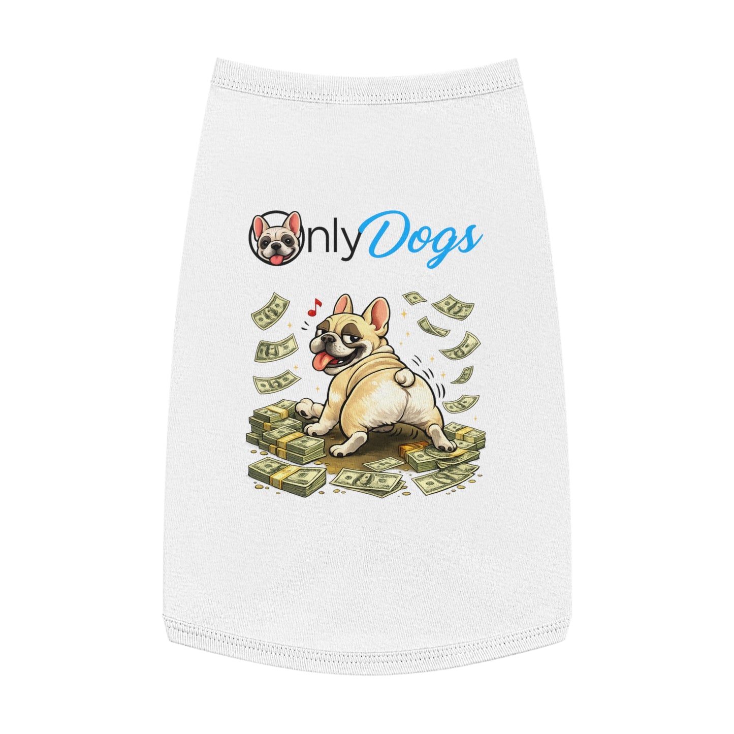 Only Dogs Frenchie Tank — Cute French Bulldog Pet Shirt