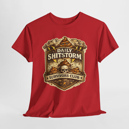 Daily Shitstorm Survivors Club T‑Shirt