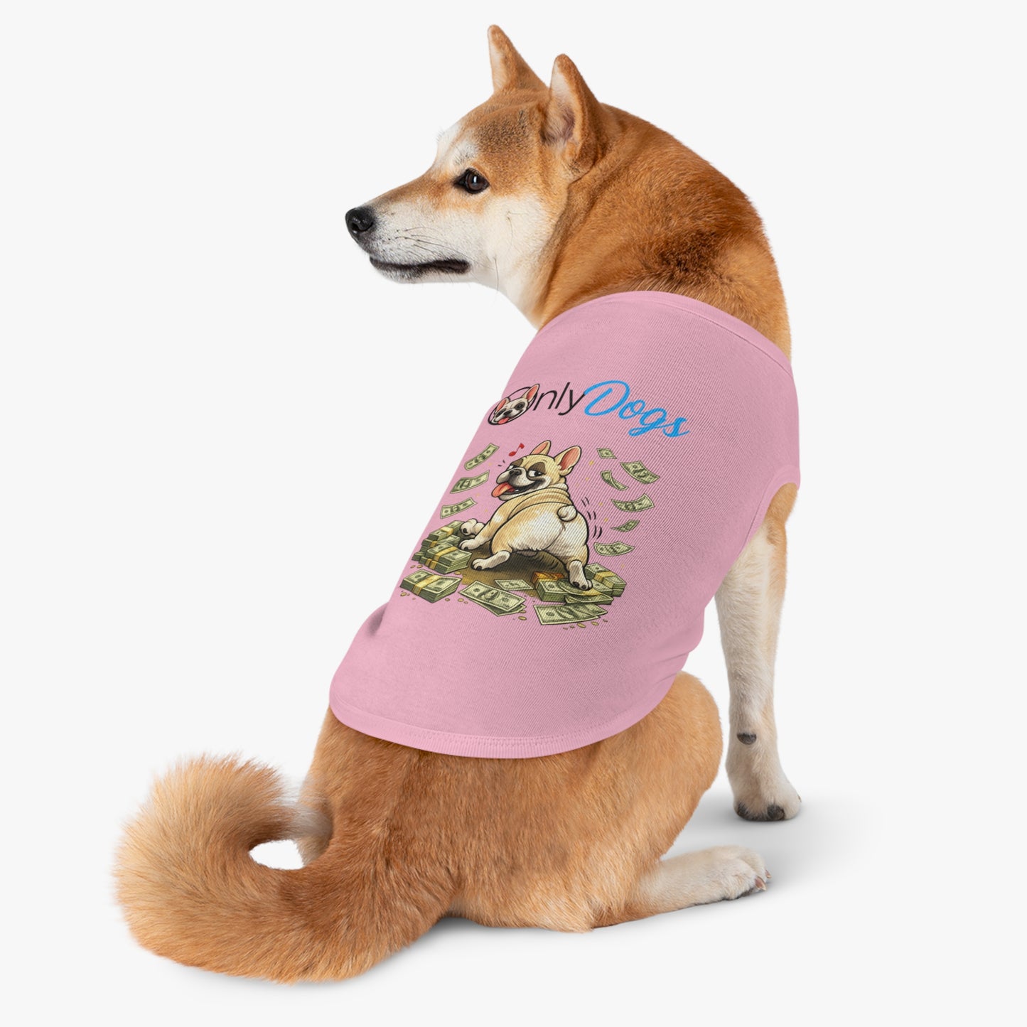 Only Dogs Frenchie Tank — Cute French Bulldog Pet Shirt