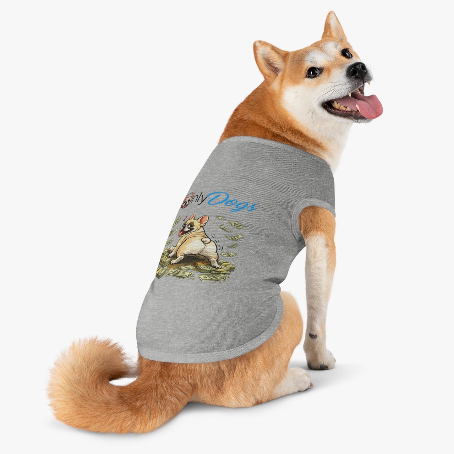 Only Dogs Frenchie Tank — Cute French Bulldog Pet Shirt
