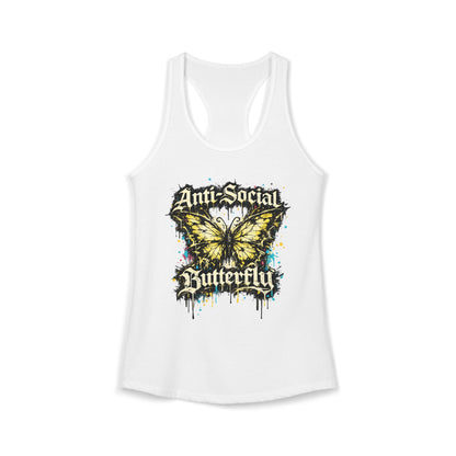Women's Anti-social Racerback Tank