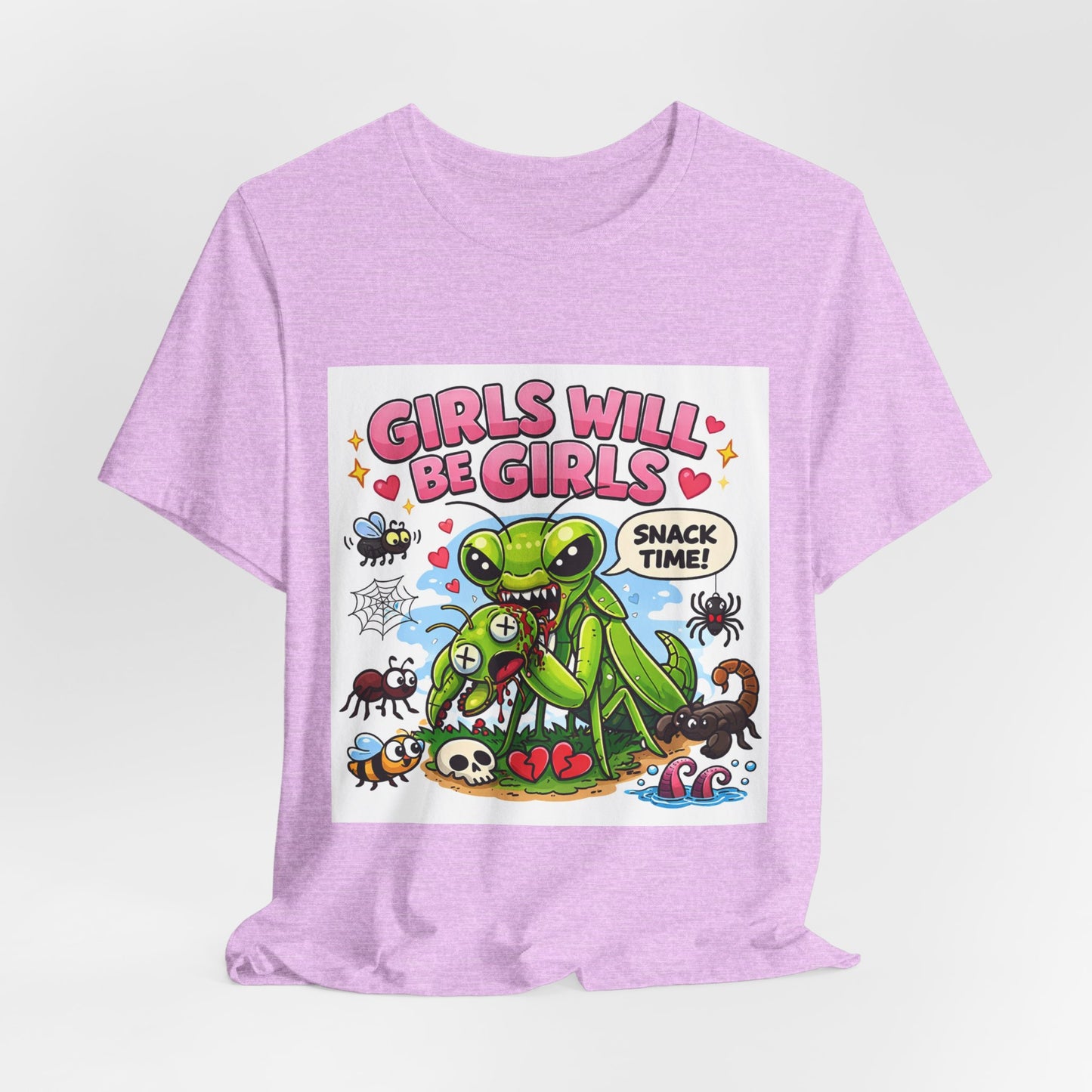 Girls will be girls! Unisex Jersey Short Sleeve Tee