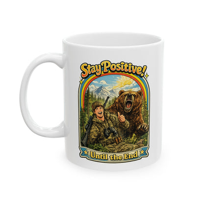 Vintage Safari Ceramic Mug — "Explore!" Wildlife Adventure Coffee Cup (11oz/15oz)