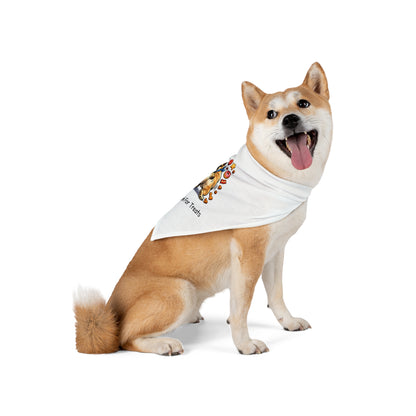 Pet Bandana - Cute Dog 'Will Twerk For Treats' Triangle Scarf, Funny Pet Accessory for Dogs & Cats
