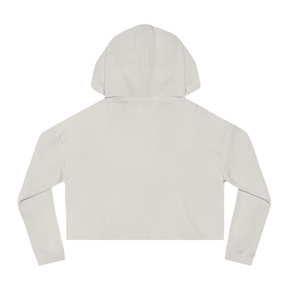 Anti-Social Butterfly Cropped Hoodie — Women's Graphic Sweatshirt
