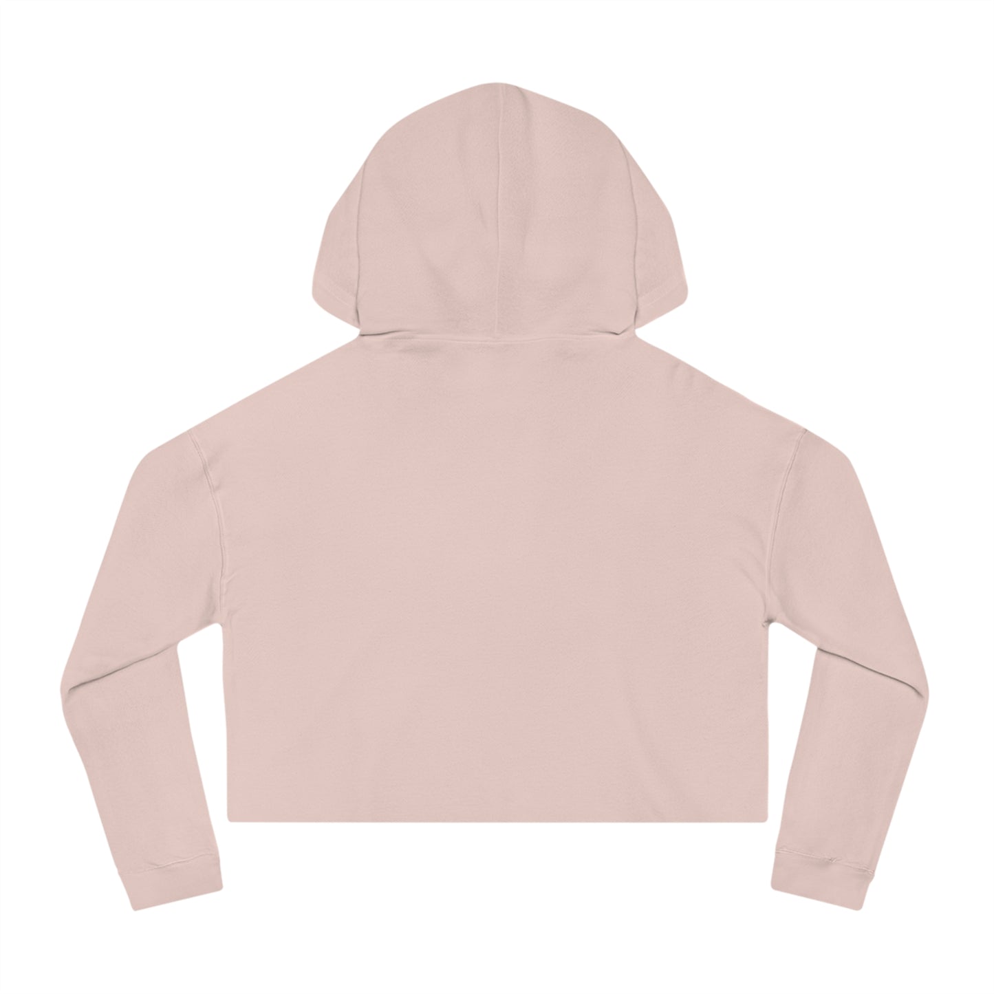 Anti-Social Butterfly Cropped Hoodie — Women's Graphic Sweatshirt