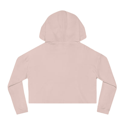 Anti-Social Butterfly Cropped Hoodie — Women's Graphic Sweatshirt