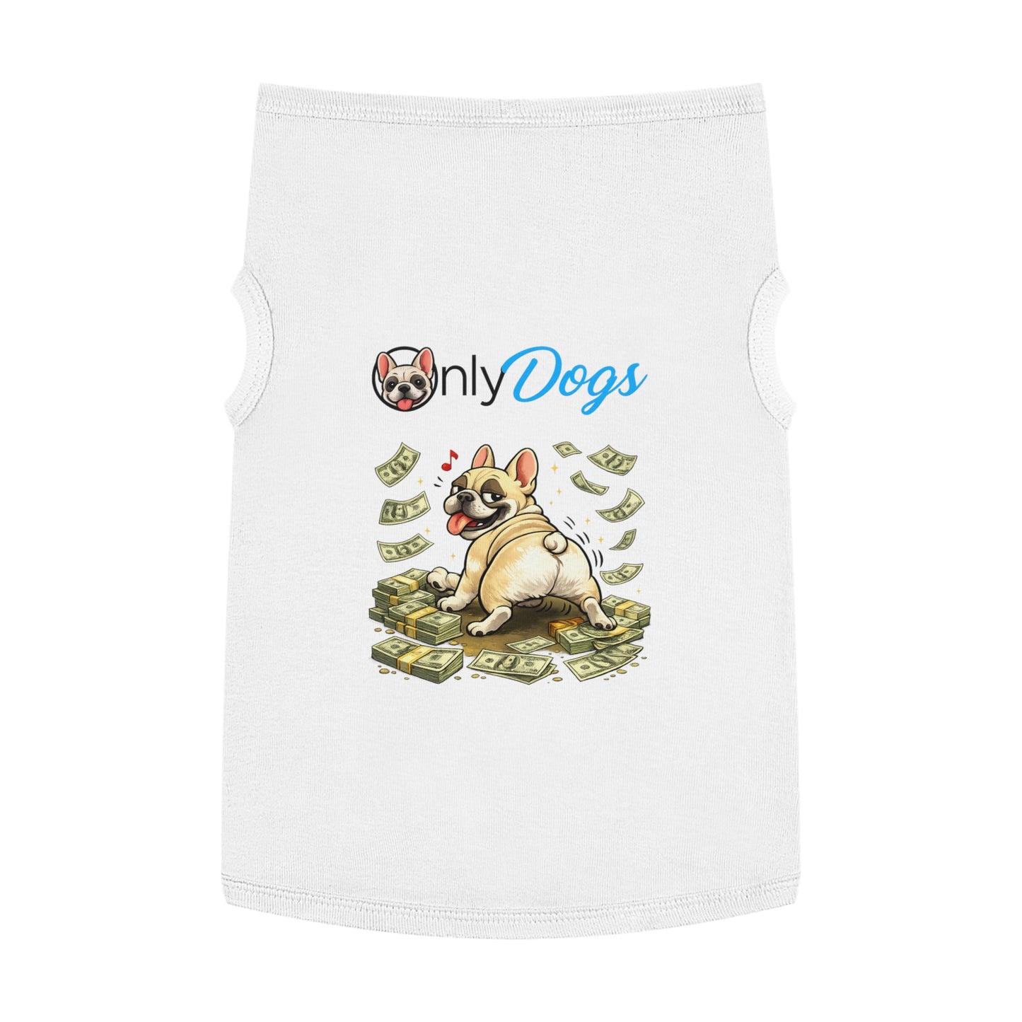 Only Dogs Frenchie Tank — Cute French Bulldog Pet Shirt