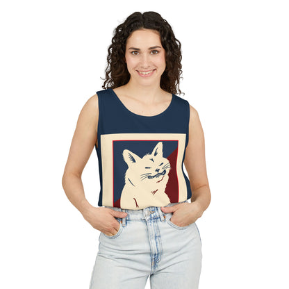 Cat 'I Love This Job!' Tank Top