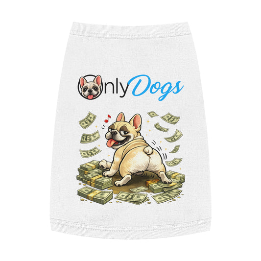 Only Dogs Frenchie Tank — Cute French Bulldog Pet Shirt