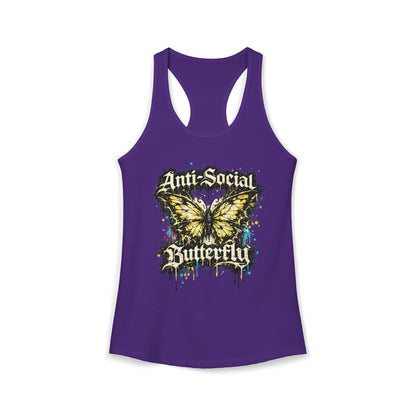 Women's Anti-social Racerback Tank