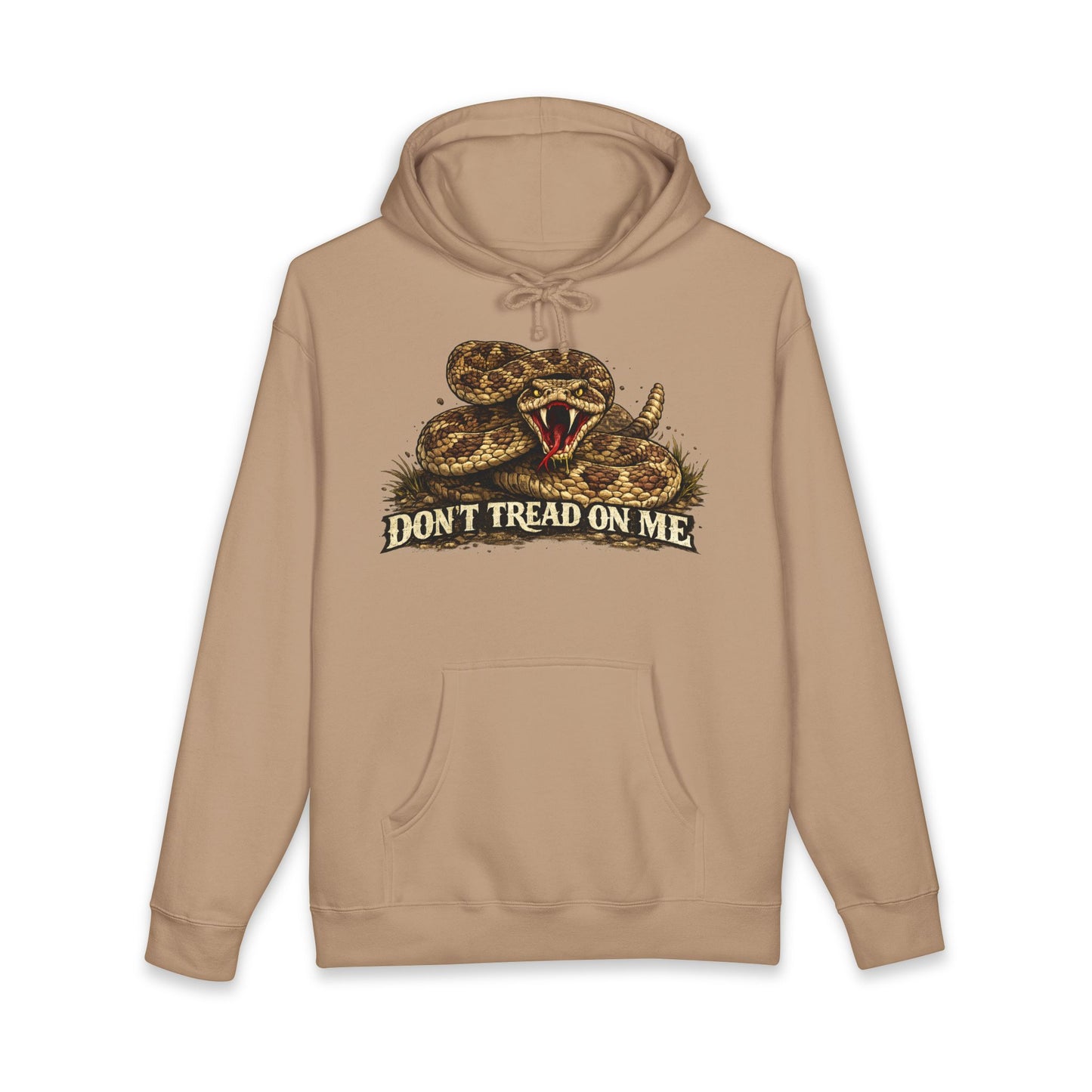 Don’t Tread On Me Hoodie — Patriotic Gadsden Snake Graphic Pullover