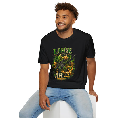 Luck of the AR-ish T-Shirt – St. Patrick’s Day AR-Style Rifle Graphic Tee