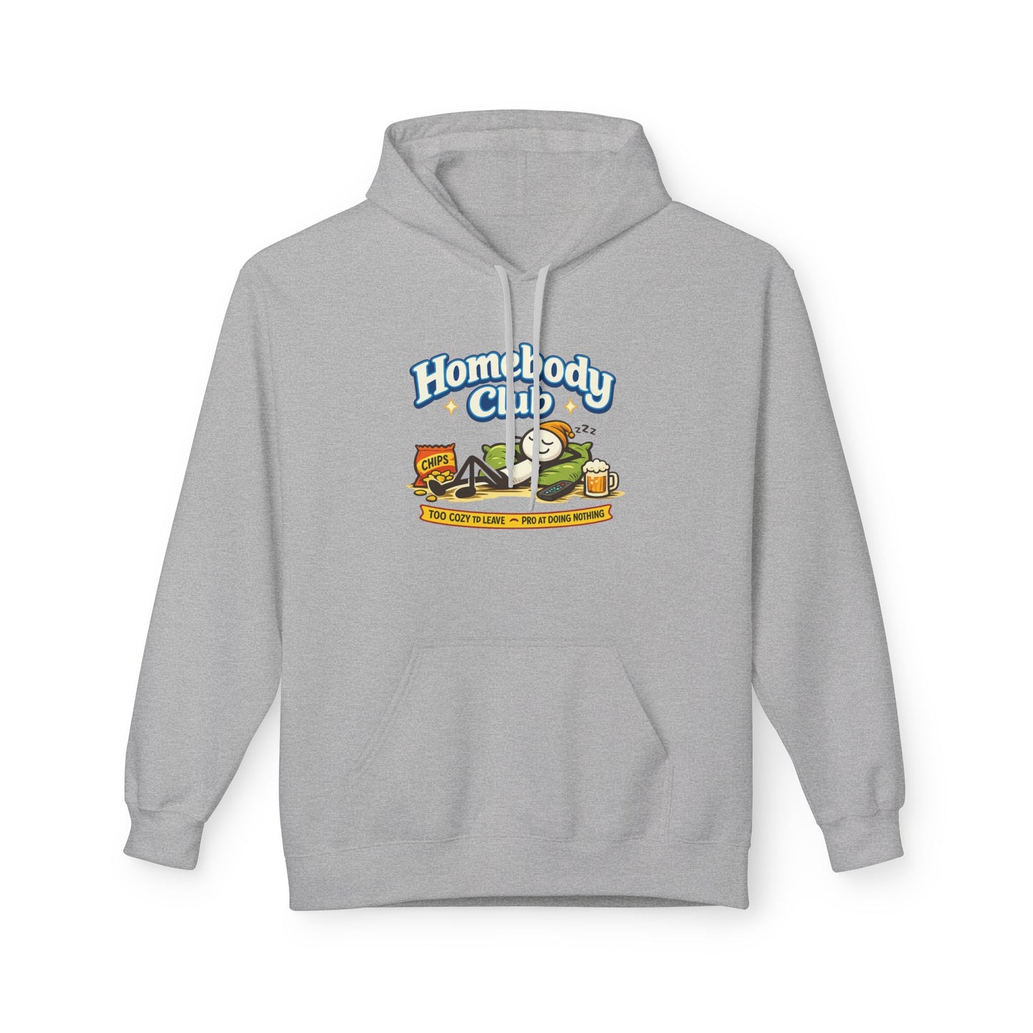 Homebody Club Hoodie — Vintage Surf & Chill Graphic Pullover