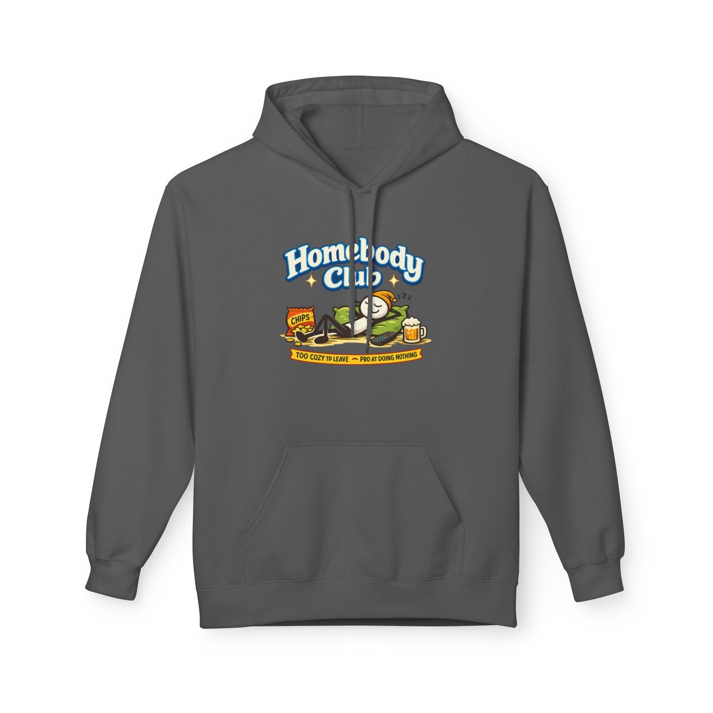 Homebody Club Hoodie — Vintage Surf & Chill Graphic Pullover
