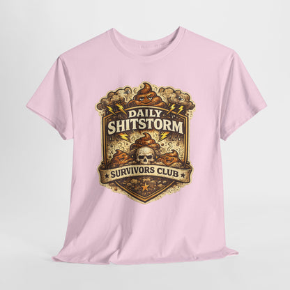 Daily Shitstorm Survivors Club T‑Shirt
