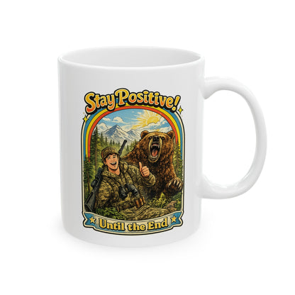 Vintage Safari Ceramic Mug — "Explore!" Wildlife Adventure Coffee Cup (11oz/15oz)