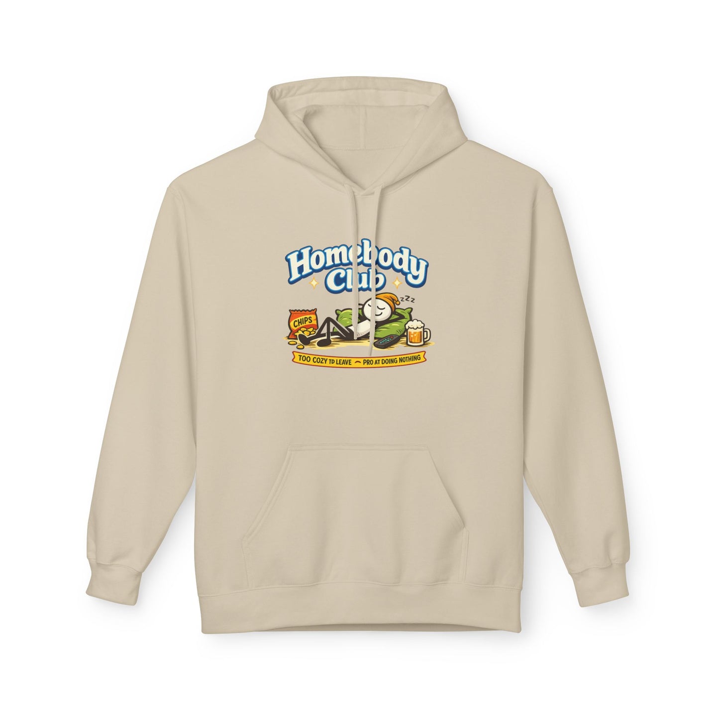 Homebody Club Hoodie — Vintage Surf & Chill Graphic Pullover