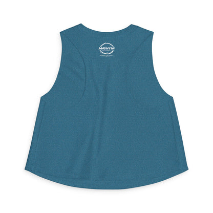 Anti-Social Butterfly Women's Crop Top — Grunge Butterfly Graphic Tank